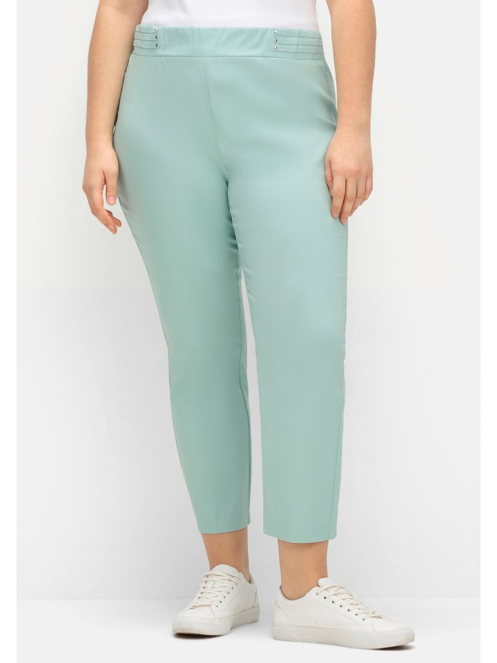 sheego Bengalin-Schlupfhose in mint günstig kaufen