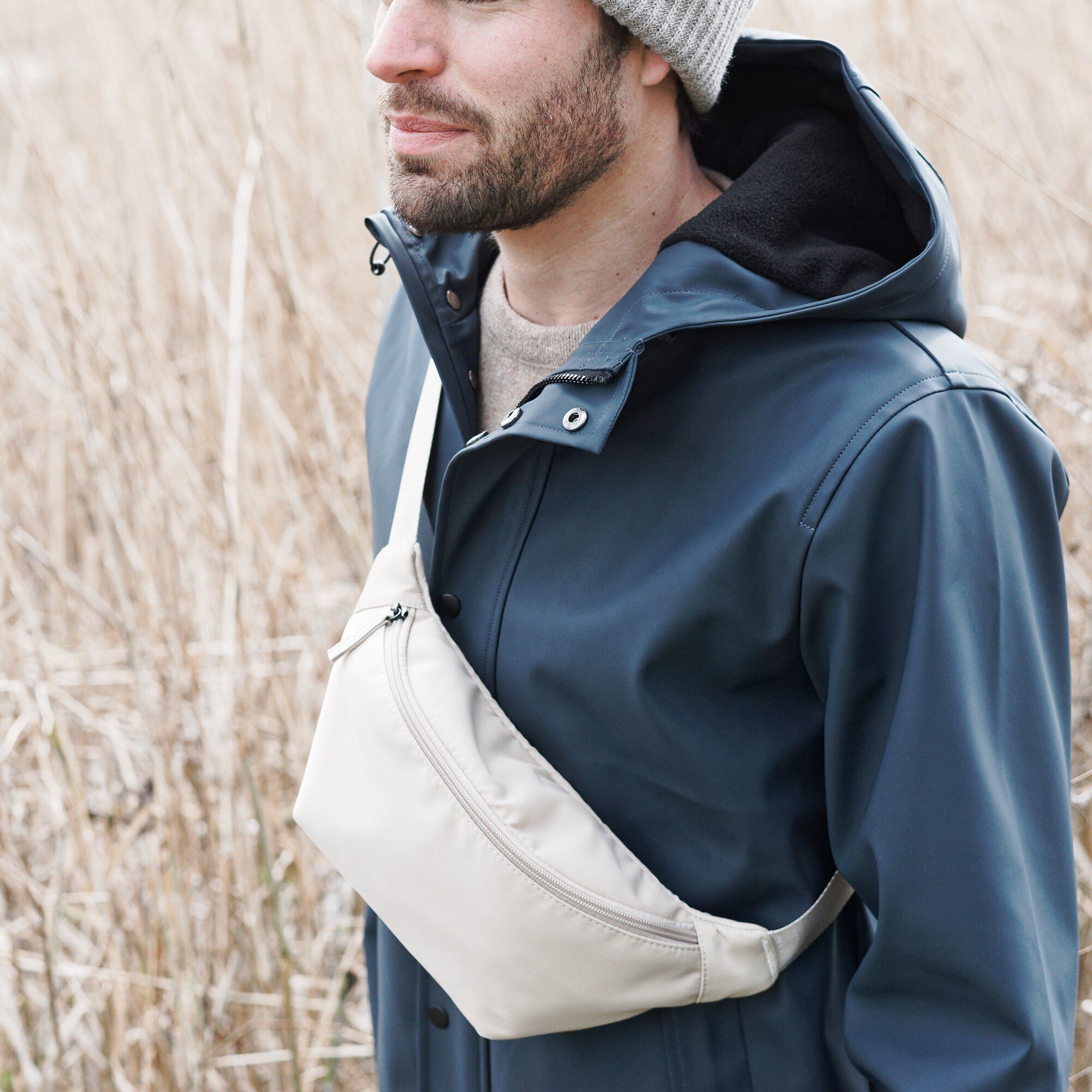 Sac banane imperméable en polyamide recyclé(**)