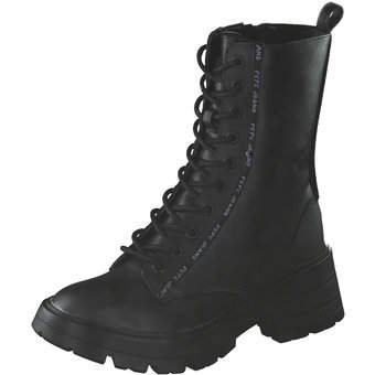 Pepe Jeans Soda Rub Schnür Boots in schwarz