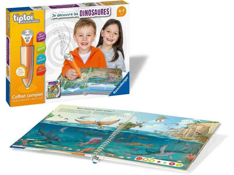 Tiptoi coffret dinosaure