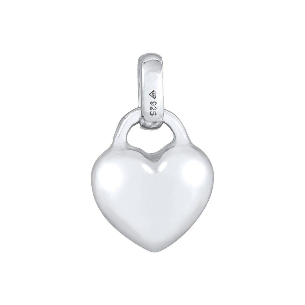 Elli Elli Pendentif Dame de coeur Amour Romantique Minimal de base en argent sterling  Pendentif
