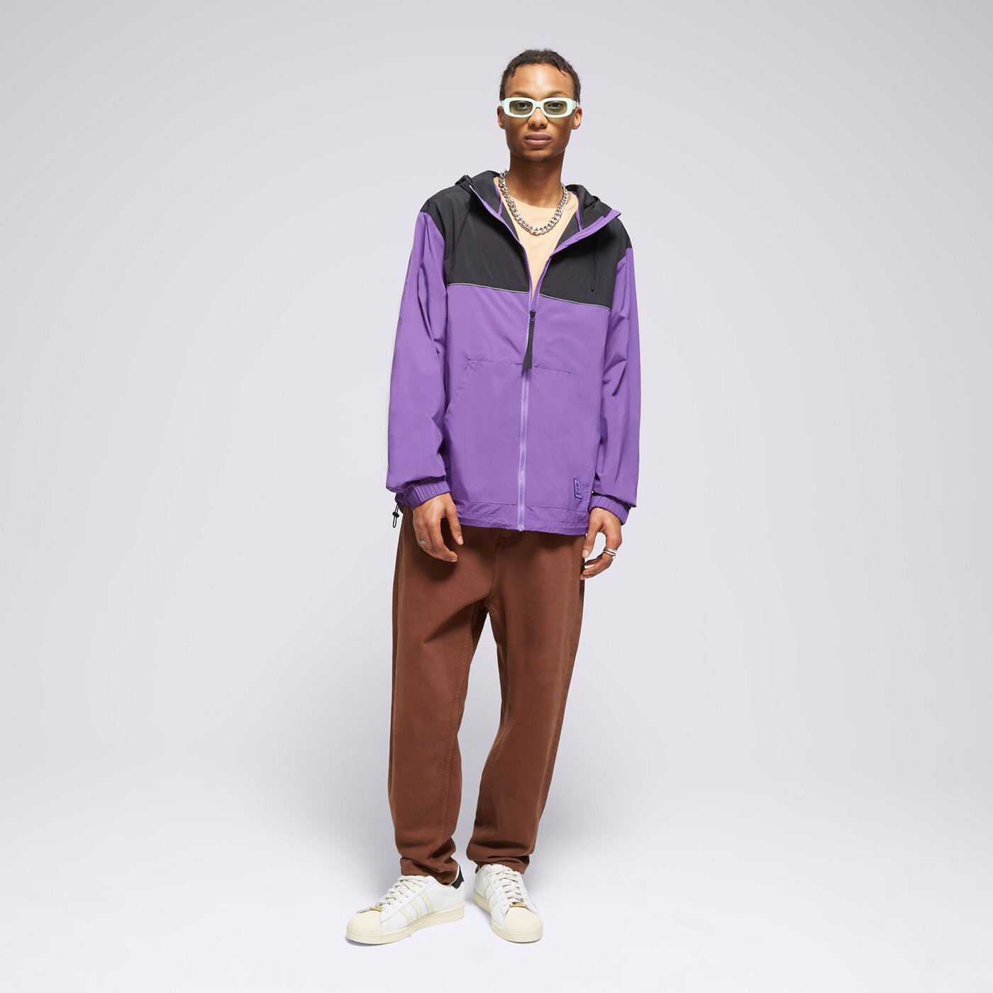 TIMBERLAND JACKE WINDBREAKER FULL-ZIP JACKET Violet