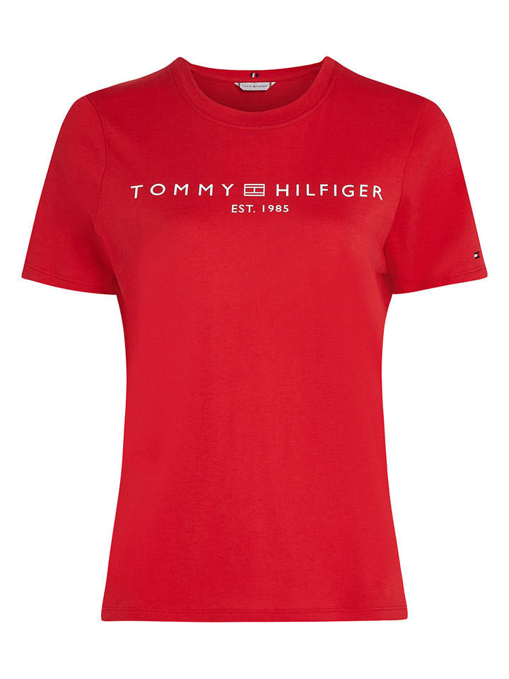 Tommy Hilfiger Shirt in Rot günstig kaufen