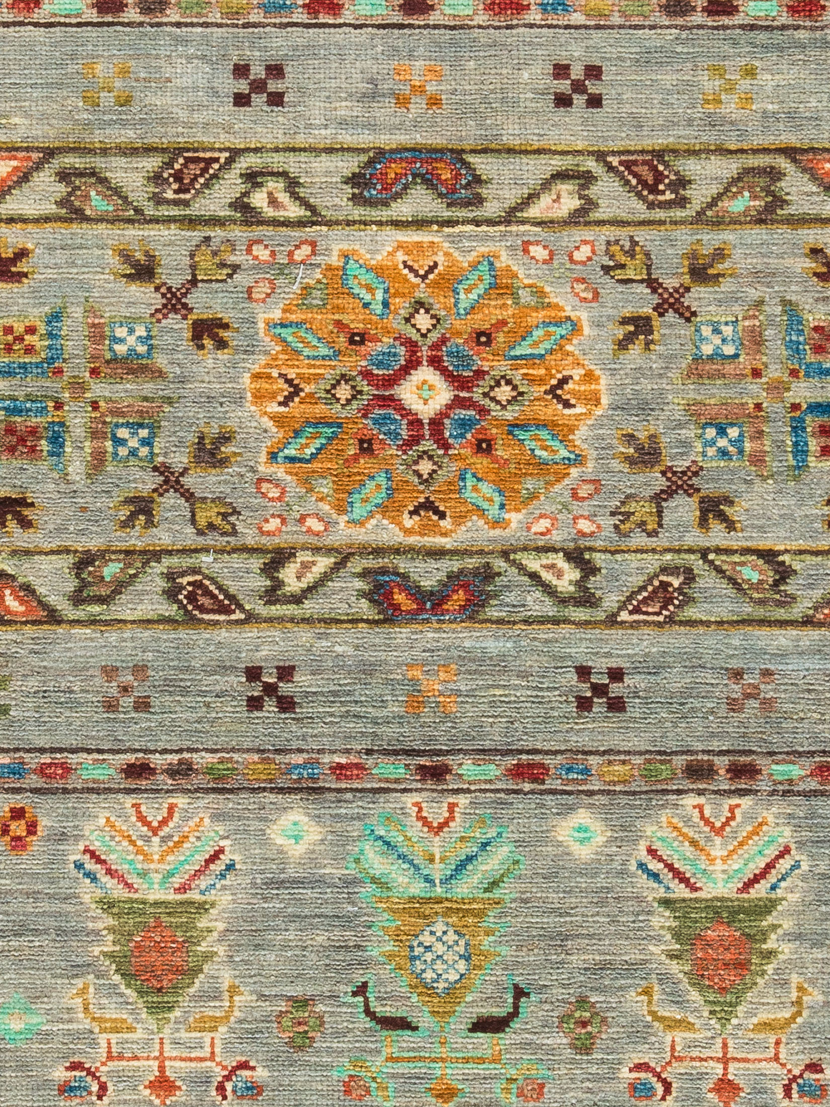 Chobi Schal ca. 157 x 207 cm, Unikat / Einzelstück