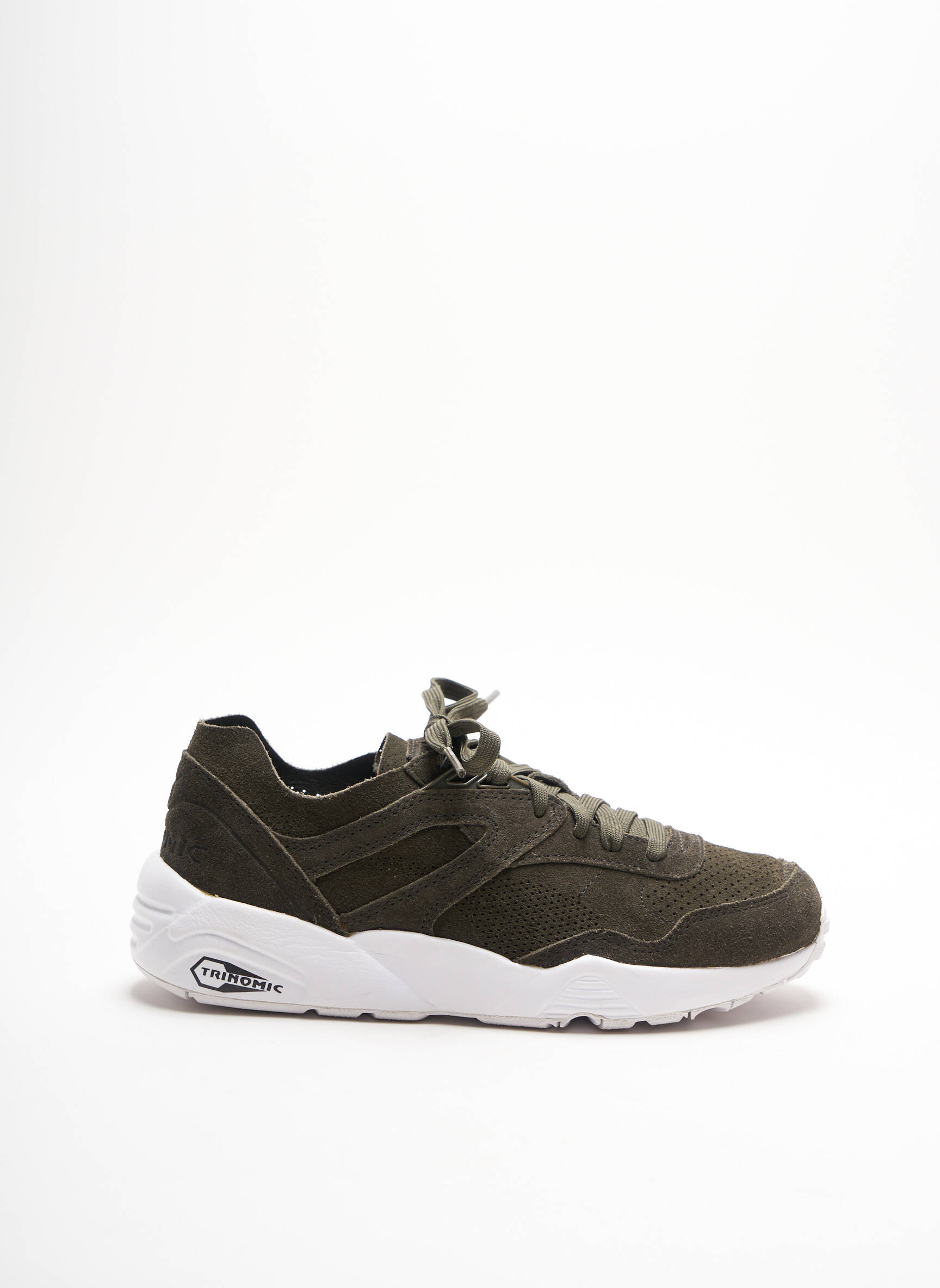 Puma Baskets Femme couleur vert
