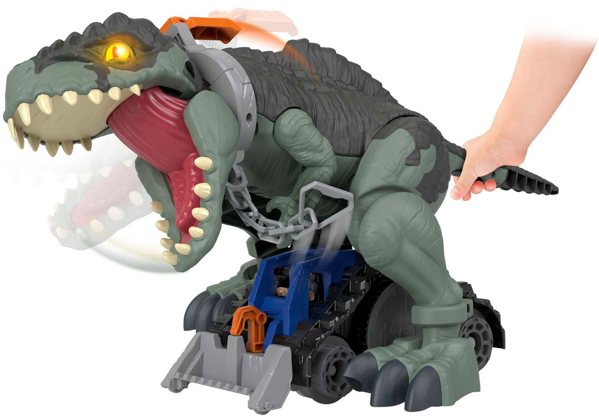 Mattel® Actionfigur Imaginext Jurassic World Riesen-Dinosaurier, inklusive Owen-Figur