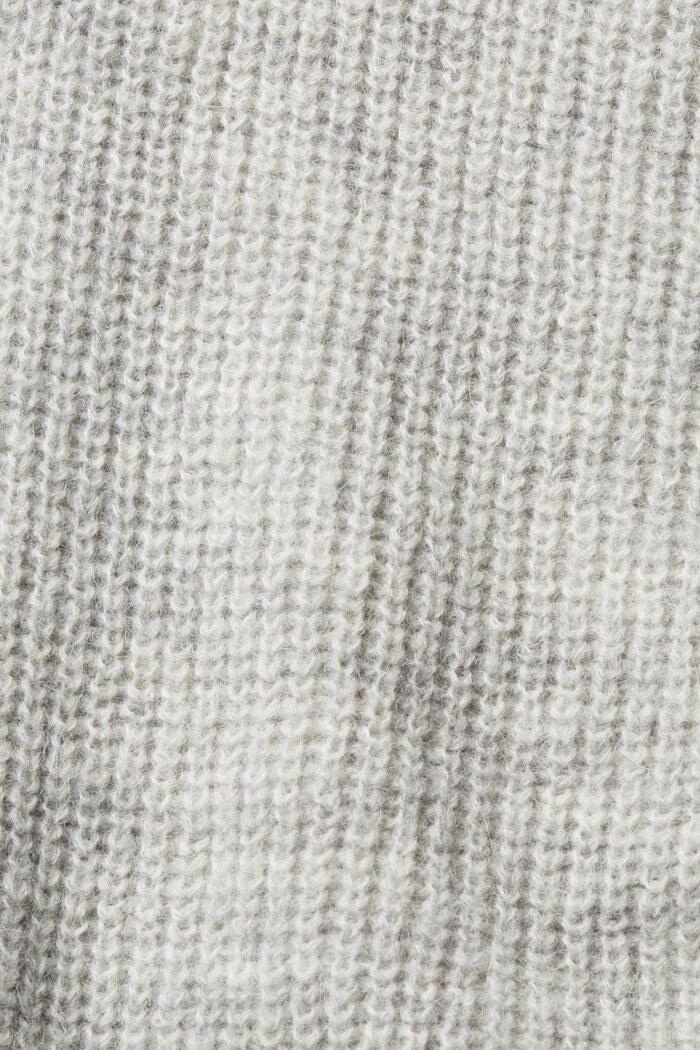Cropped-Pullover aus Wollmix
