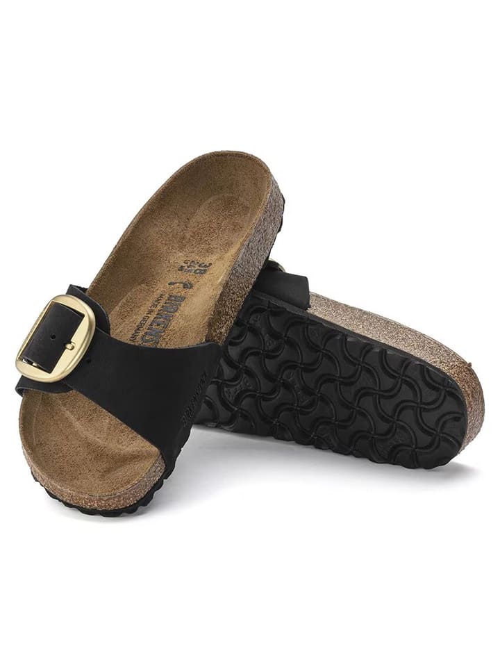 Birkenstock Leder-Pantoletten 
