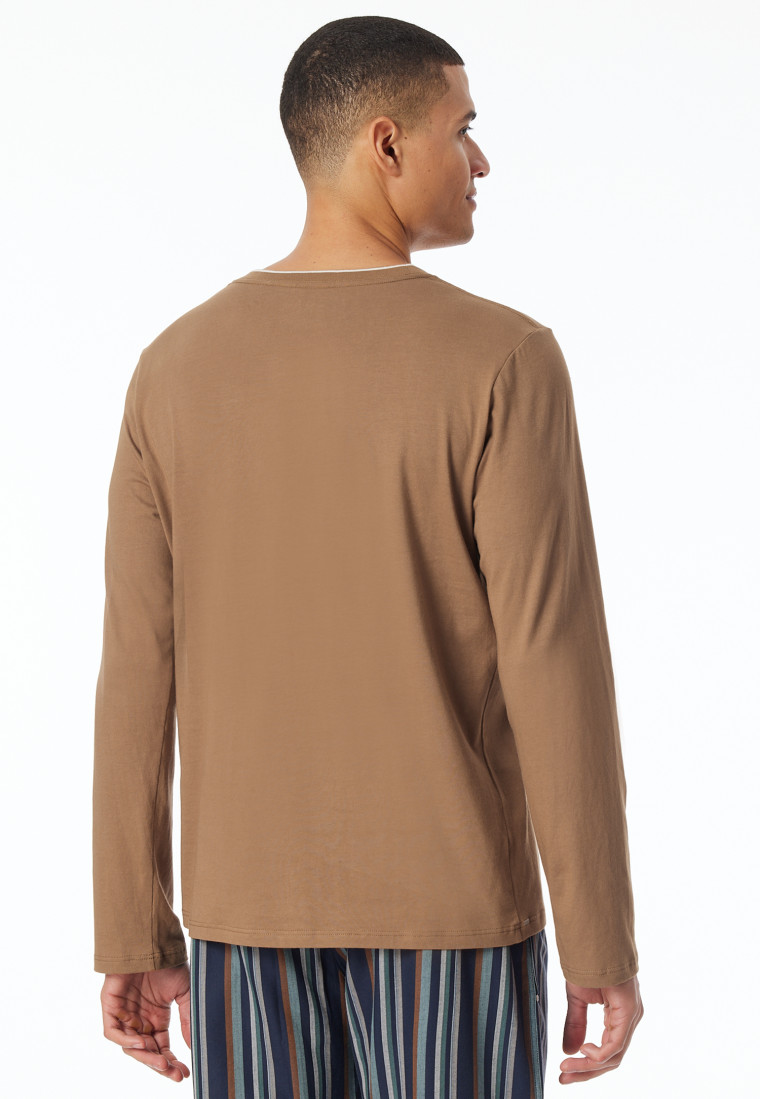 Shirt langarm whisky - Mix+Relax