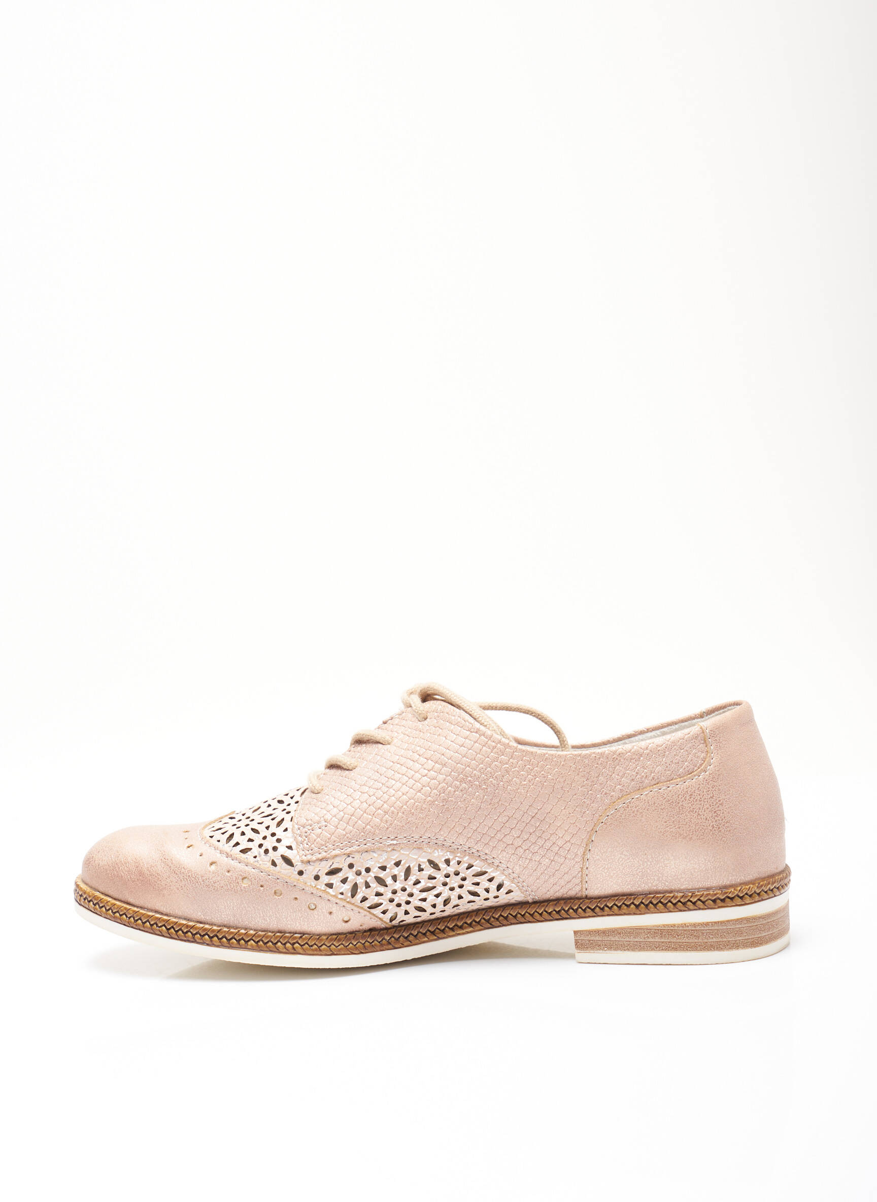 Remonte Derby Femme couleur rose