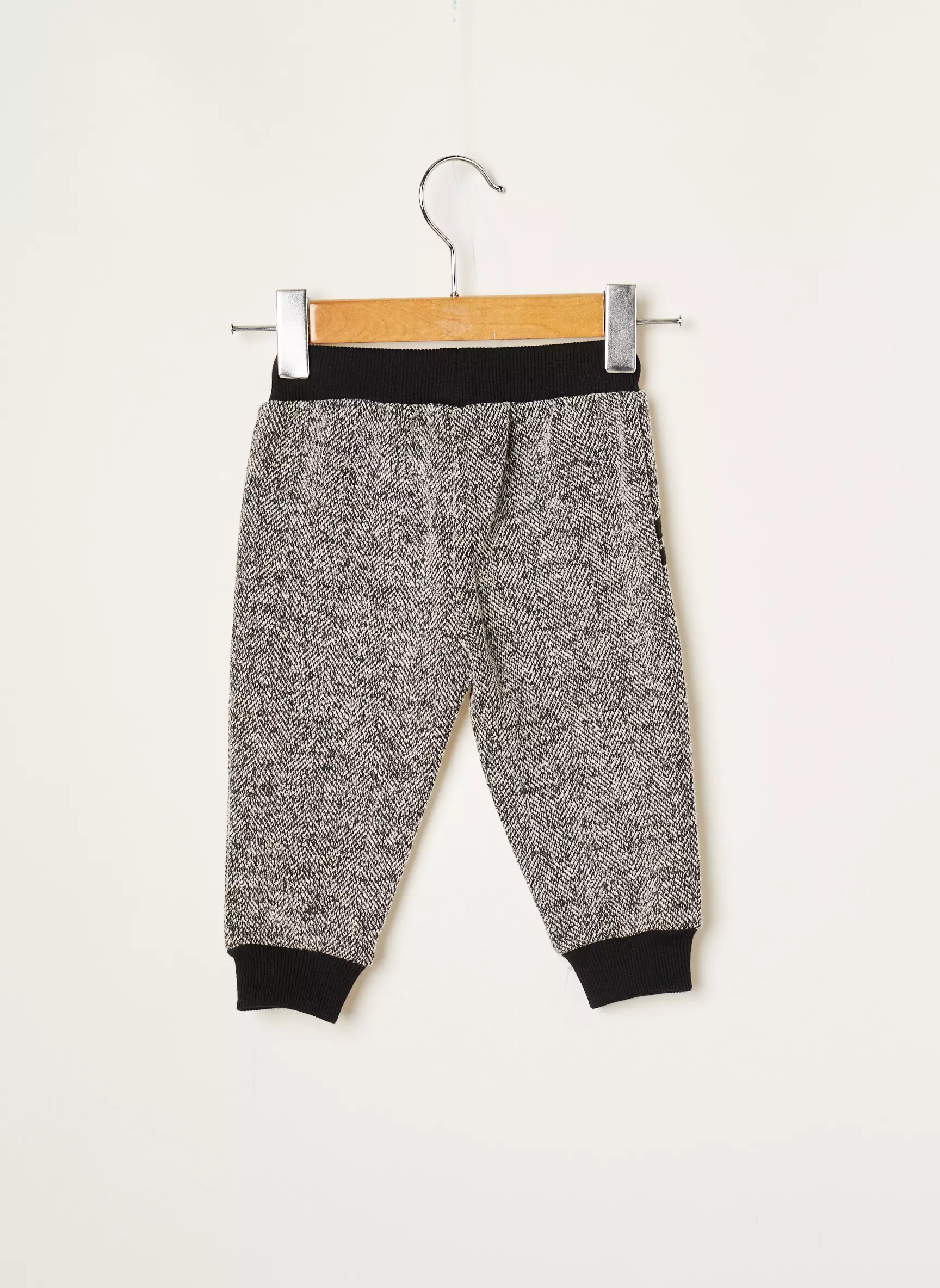 3 Pommes Jogging Garcon couleur noir