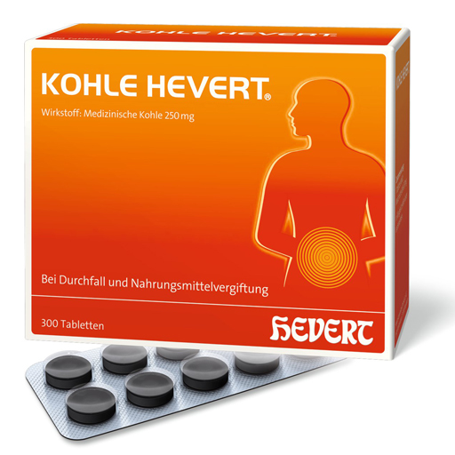 KOHLE Hevert Tabletten  300 St  Tabletten