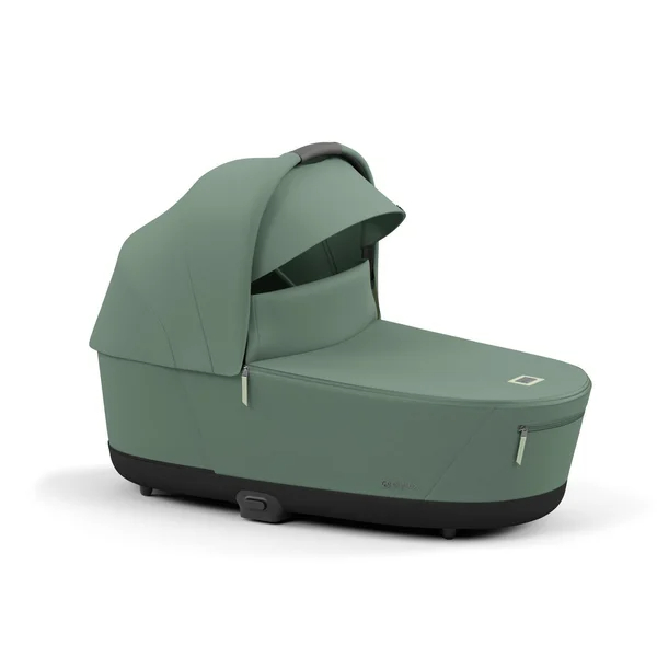 Cybex Priam V4 stroller set leaf green with matte black frame