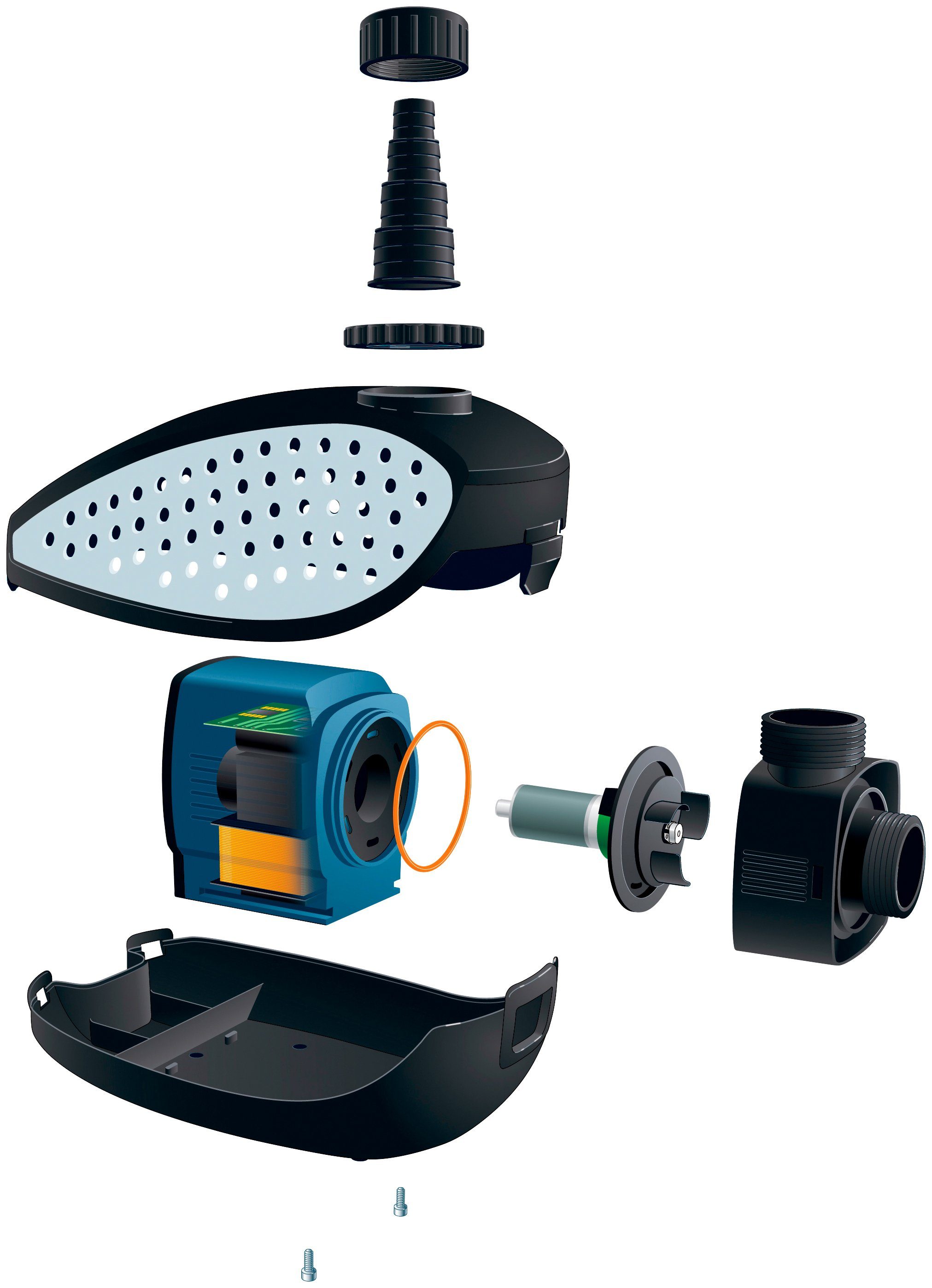 Ubbink Filterpumpe Smartmax 2500Fi, 2.700 l/h