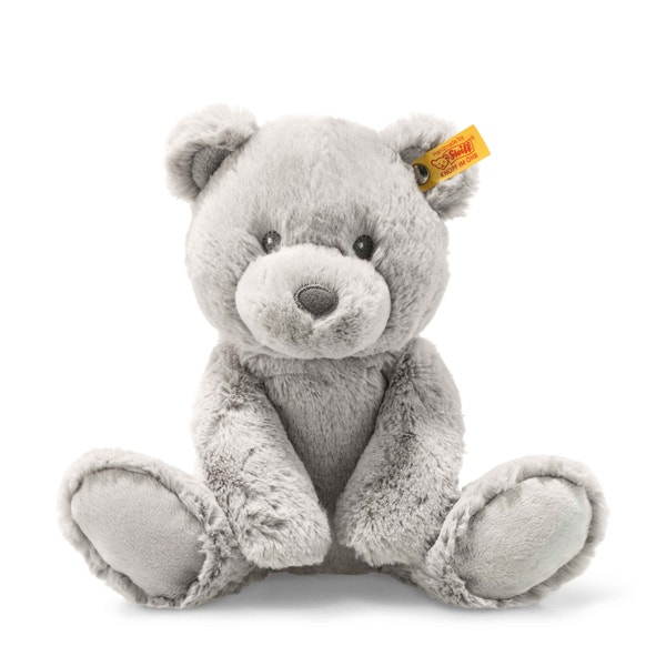 Bearzy Teddybär, 28 cm, hellgrau