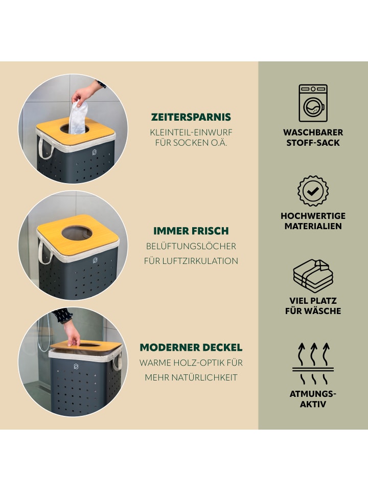 eluno Wäschetonne günstig kaufen onesize