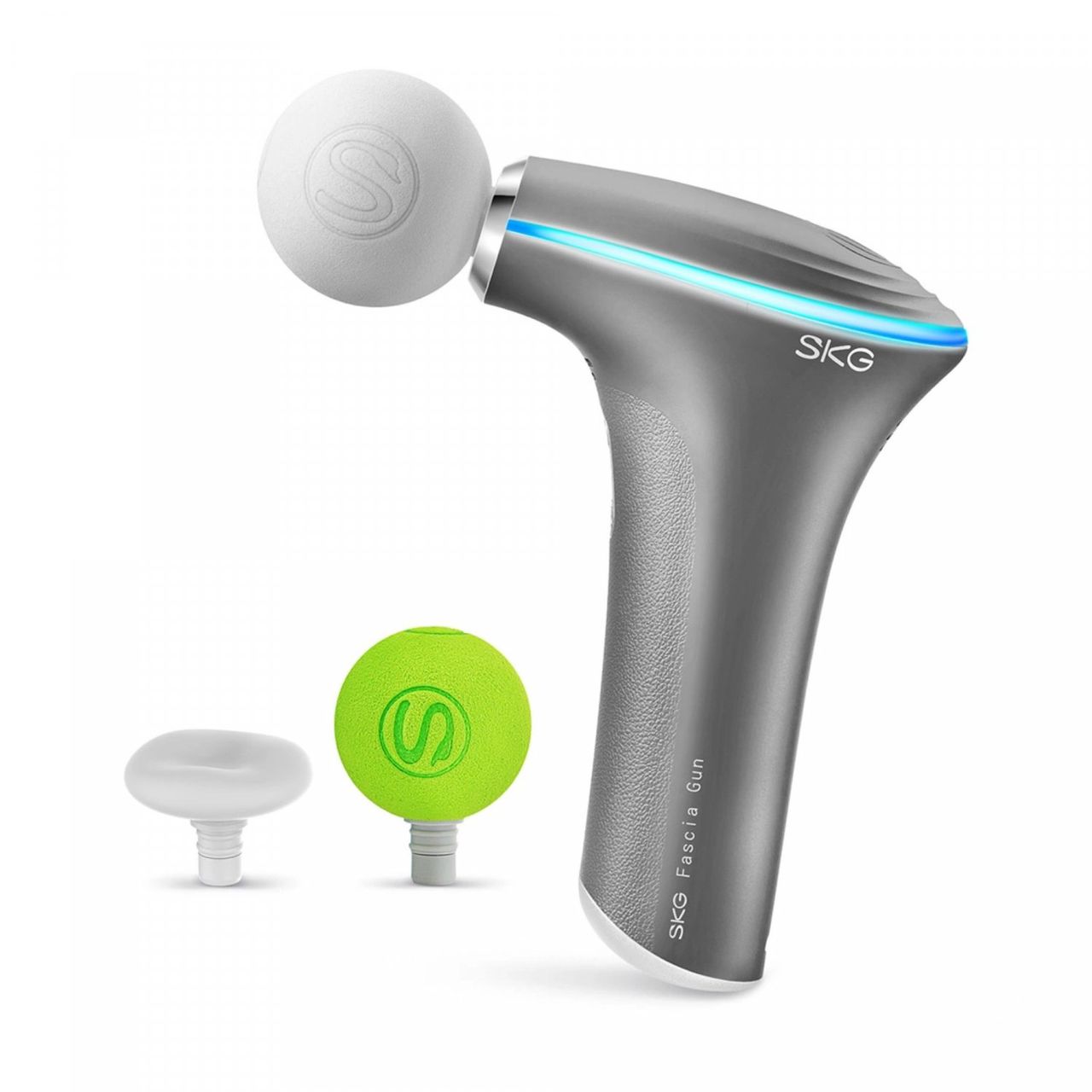 SKG F5-EN Massagepistole für den ganzen Körper USB-C Kabel 1800 mAh Weiß