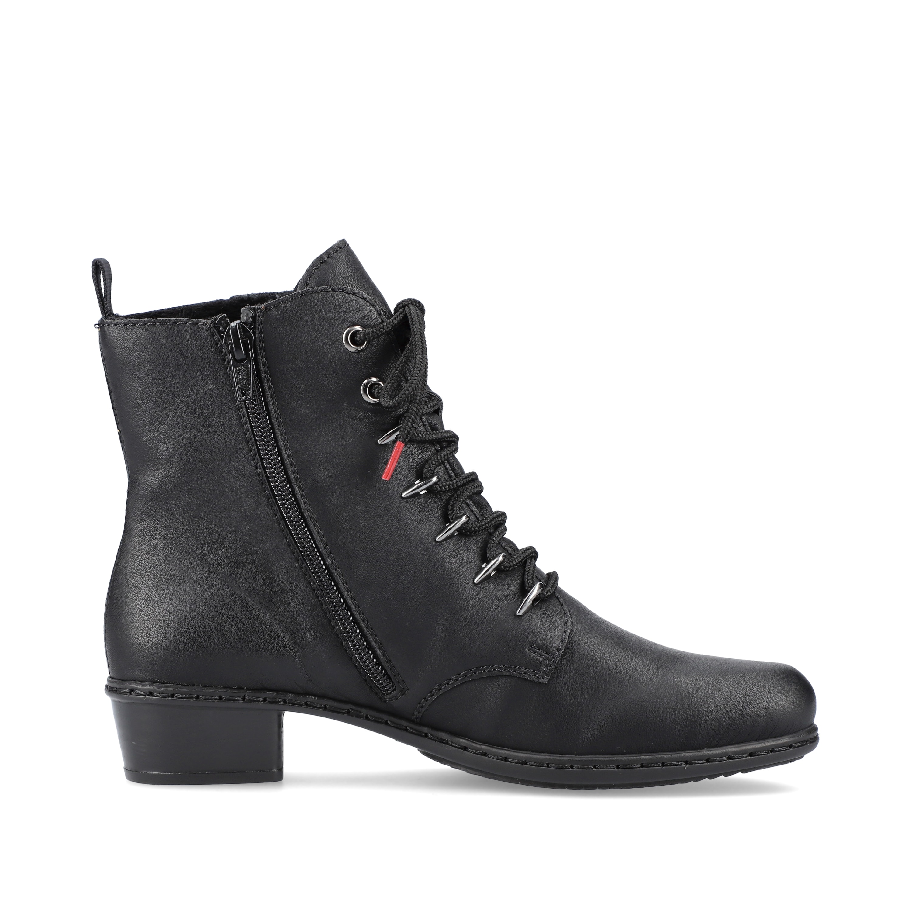 Rieker Damen Stiefeletten tiefschwarz