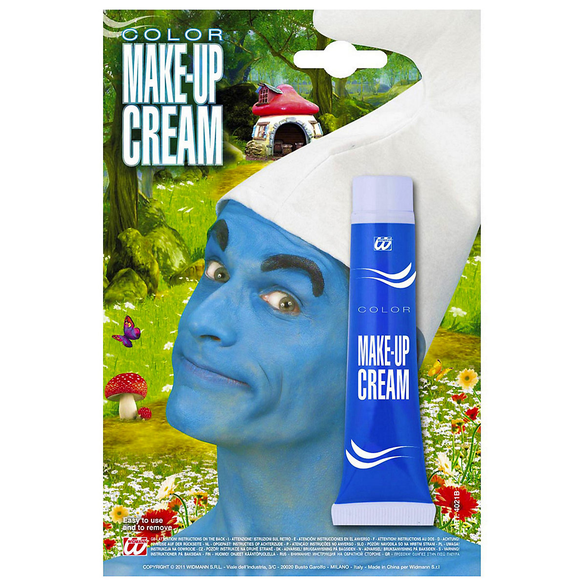 Make-up Tube blau