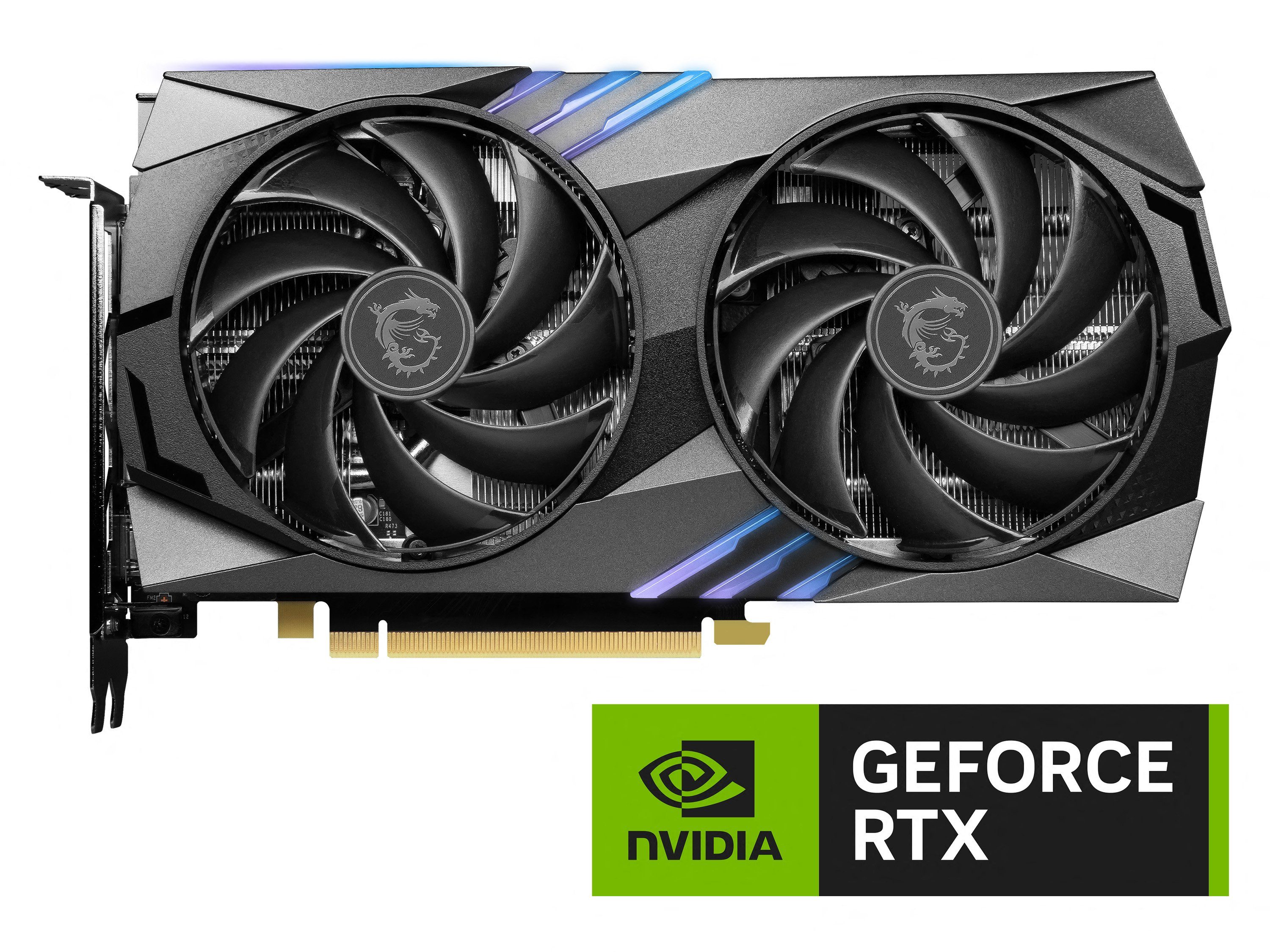 MSI RTX 4060 Ti GAMING X 8G Grafikkarte (8 GB, GDDR6)