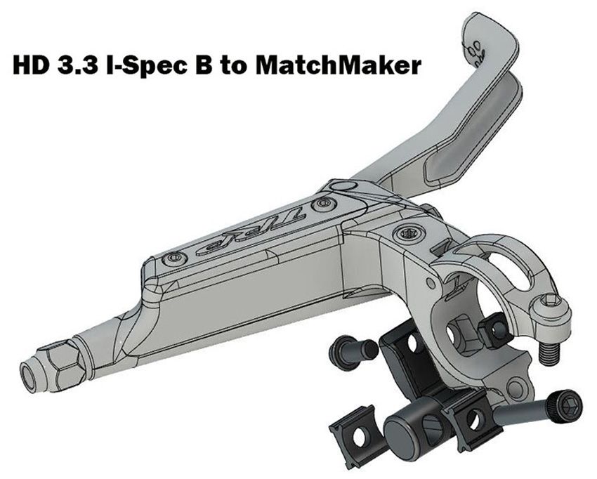 TRP HD 3.3 Matchmaker Adapter links kaufen | Bike-Discount