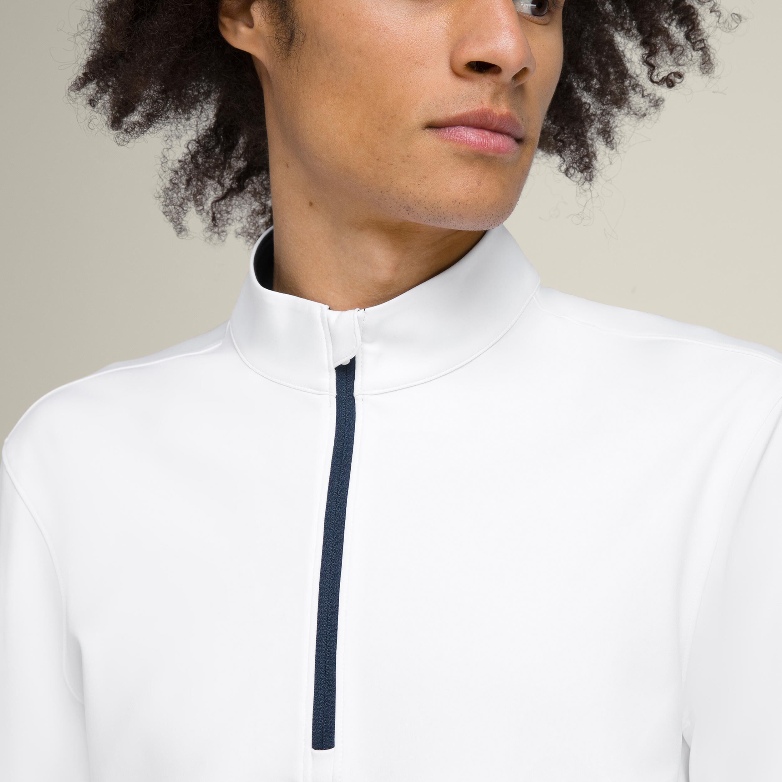 Elevate Performance 1/2 Zip Sweatshirt Herren - Weiß