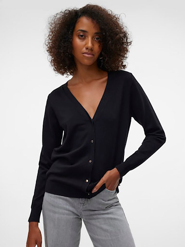 Vero Moda Cardigan in Schwarz günstig kaufen