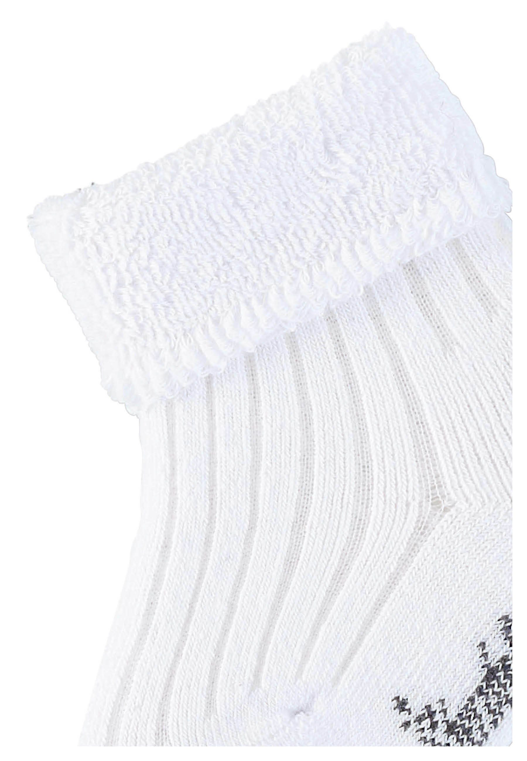 Sterntaler® Basicsocken Baby-Söckchen uni (Söckchen mit Vollplüsch, Kindersocken gemustert) Babysocken mit süßen Motiven, Kurzsocken mit Umschlag