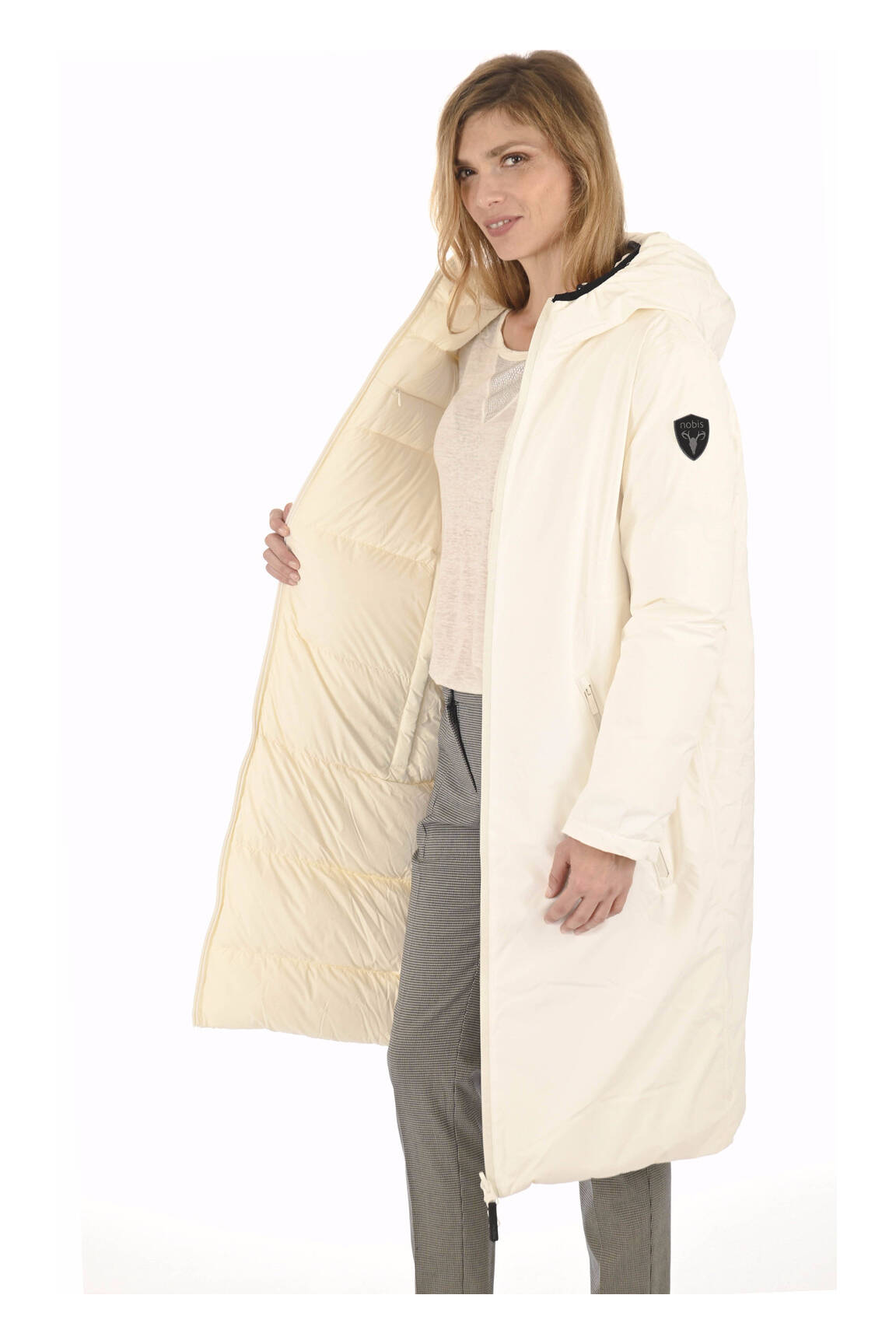Nobis Doudounes Femme couleur blanc