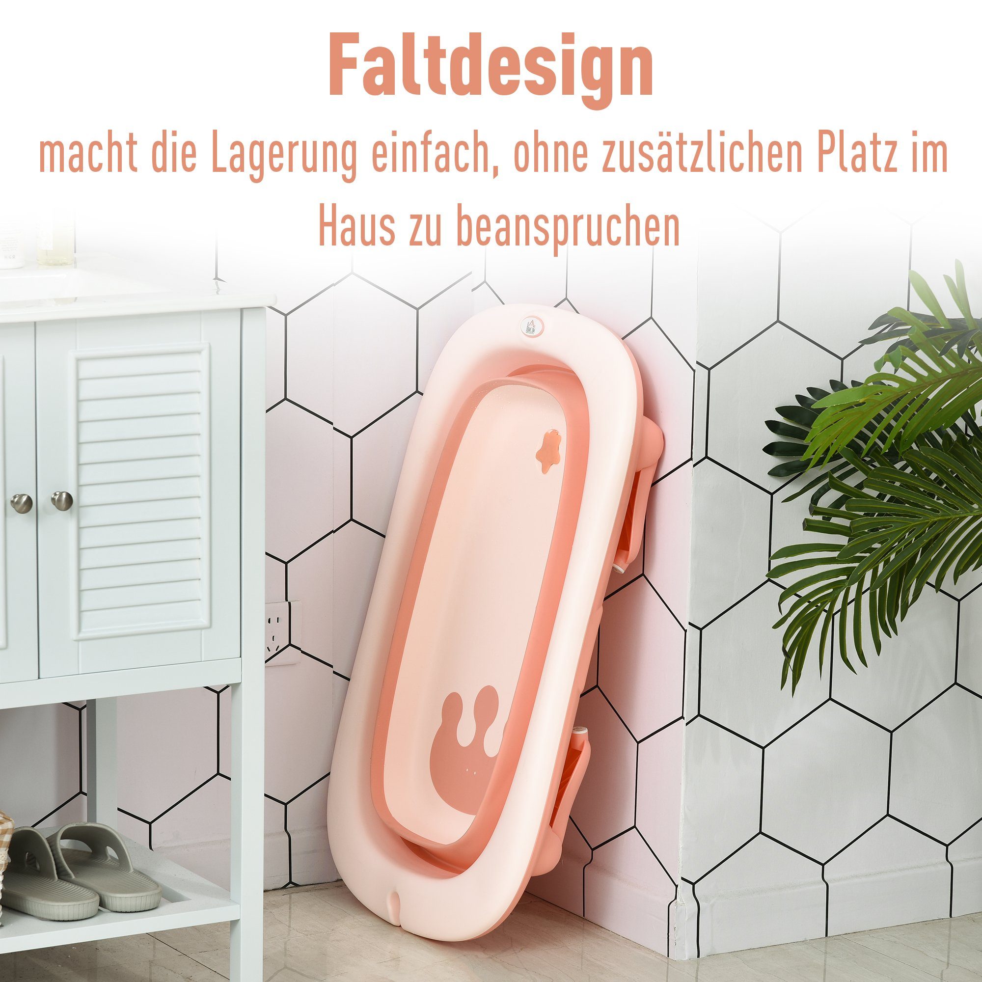 HOMCOM Babybadewanne