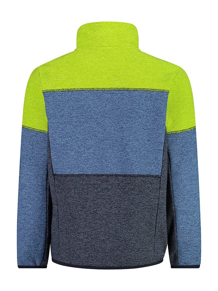 CMP Fleecejacke in Blau/ Grün günstig kaufen