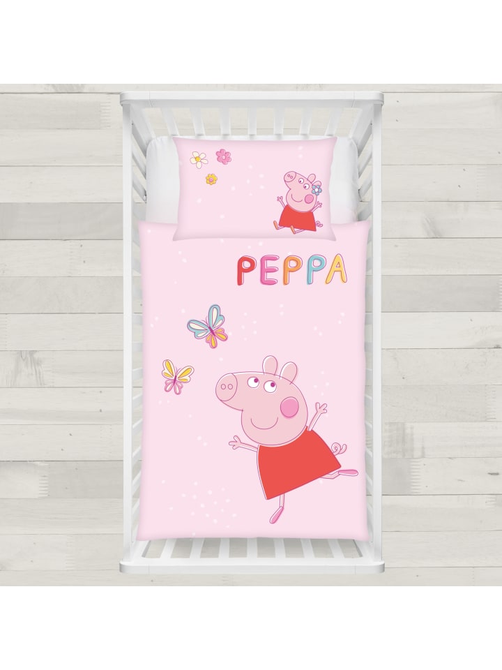 Peppa Pig Baby Bettwäsche-Set 