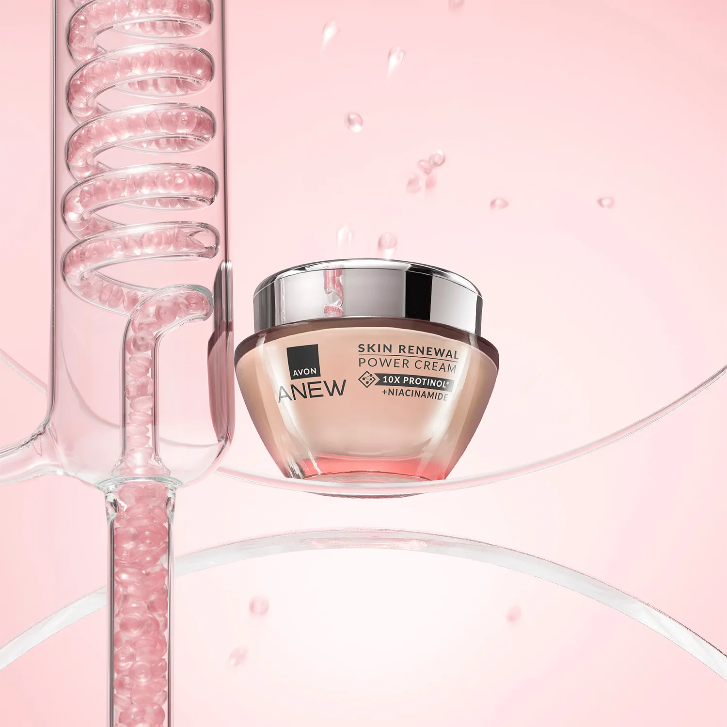 Gesichtspflege Skin Renew Power Anew Gesichtscreme – 24-Stunden-Feuchtigkeitspflege, 24-Stunden-Anti-Falten-Gesichtspflege