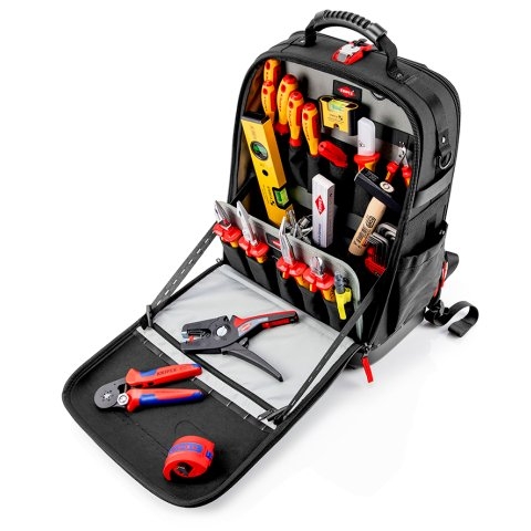 Knipex 00 21 50 E Modular X18 Tool Backpack for Electrical 23-piece