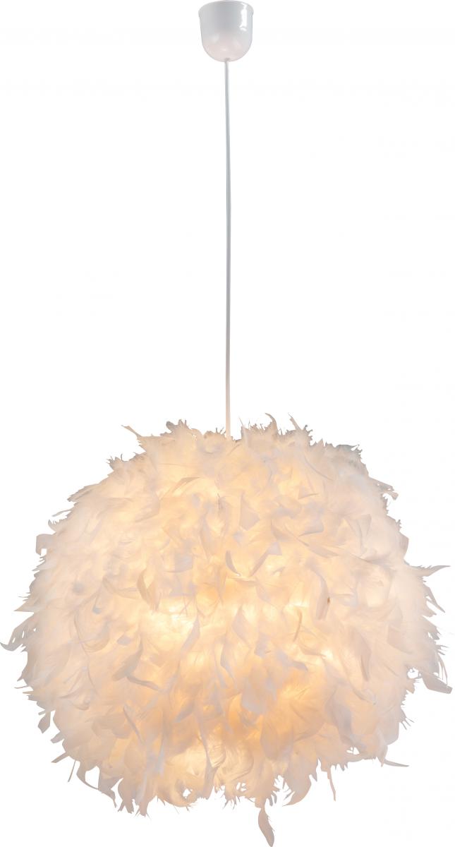 Globo Lighting - KATUNGA - Hängeleuchte Kunststoff weiß, 1x E27