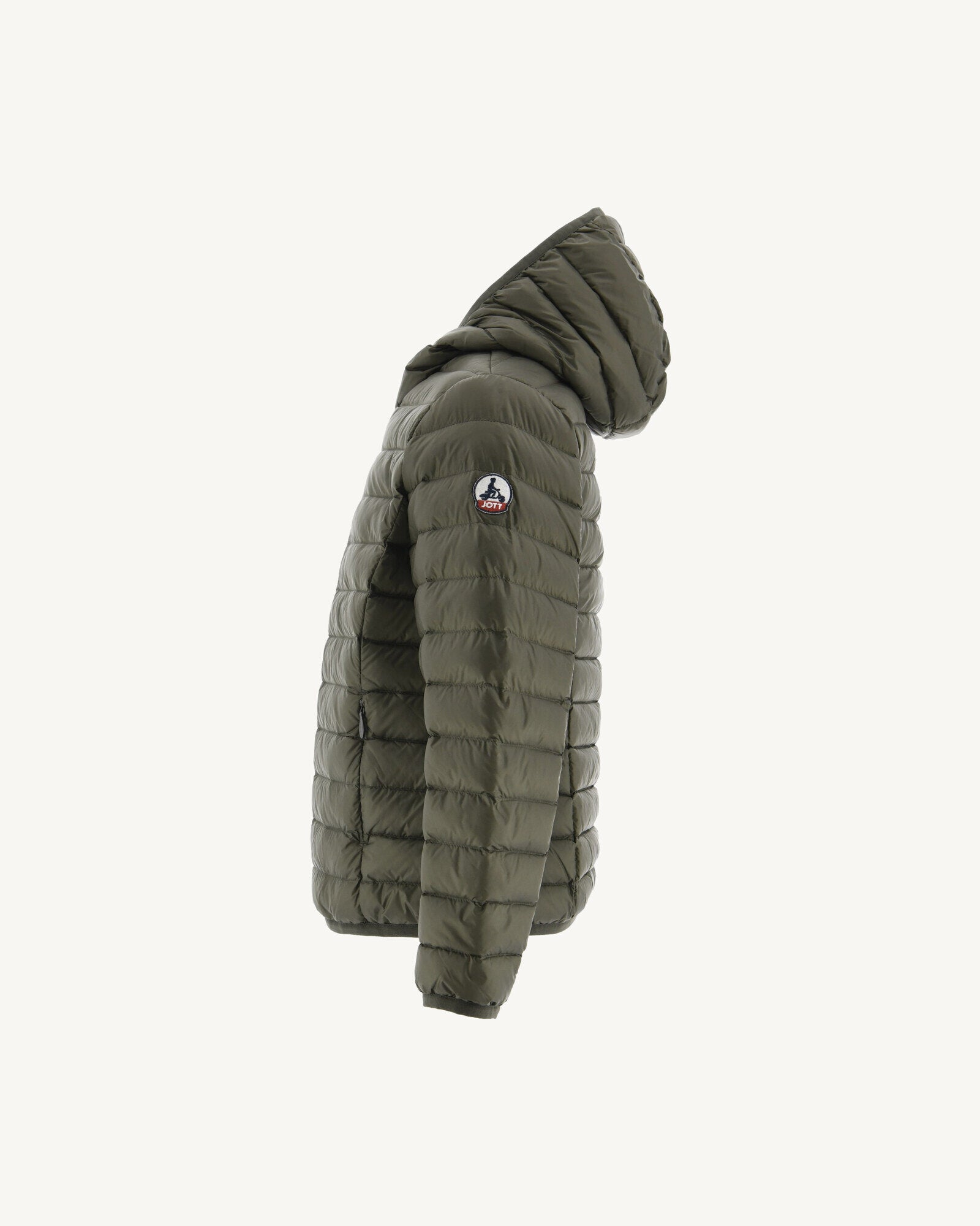 Doudoune légère à capuche enfant Army Hugo