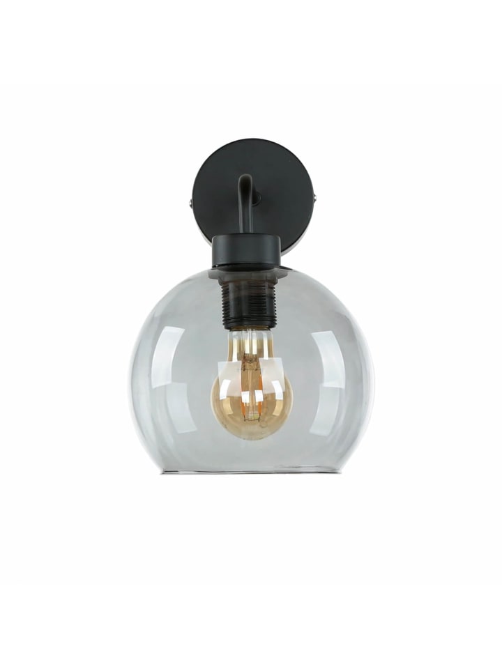Licht-Erlebnisse Wandlampe in Schwarz Graphit günstig kaufen onesize