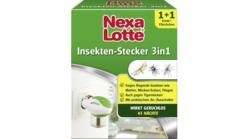 Nexa Lotte Insekten-Stecker 3in1