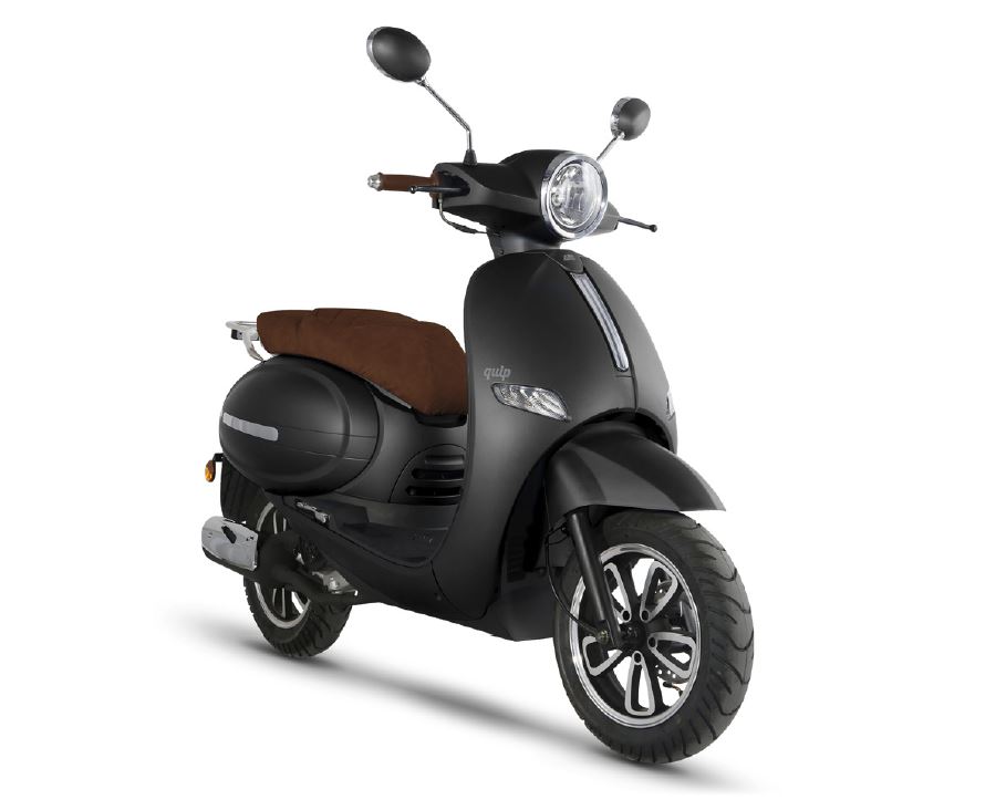 Explorer Quip 50 Motorroller, schwarz, Euro5 - ATU