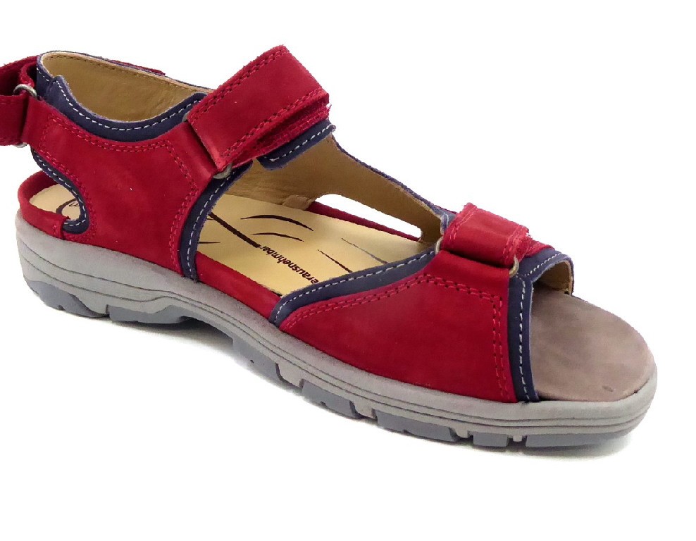 WALDLÄUFER Klassische Sandalen rot