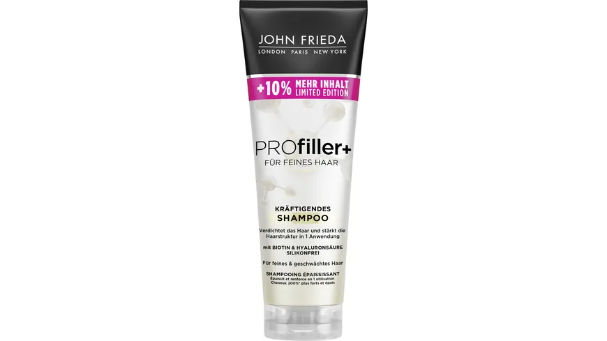 John Frieda PROFiller+ Kräftigendes Shampoo 250 ml