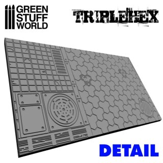 Strukturwalze - Triple-Hex