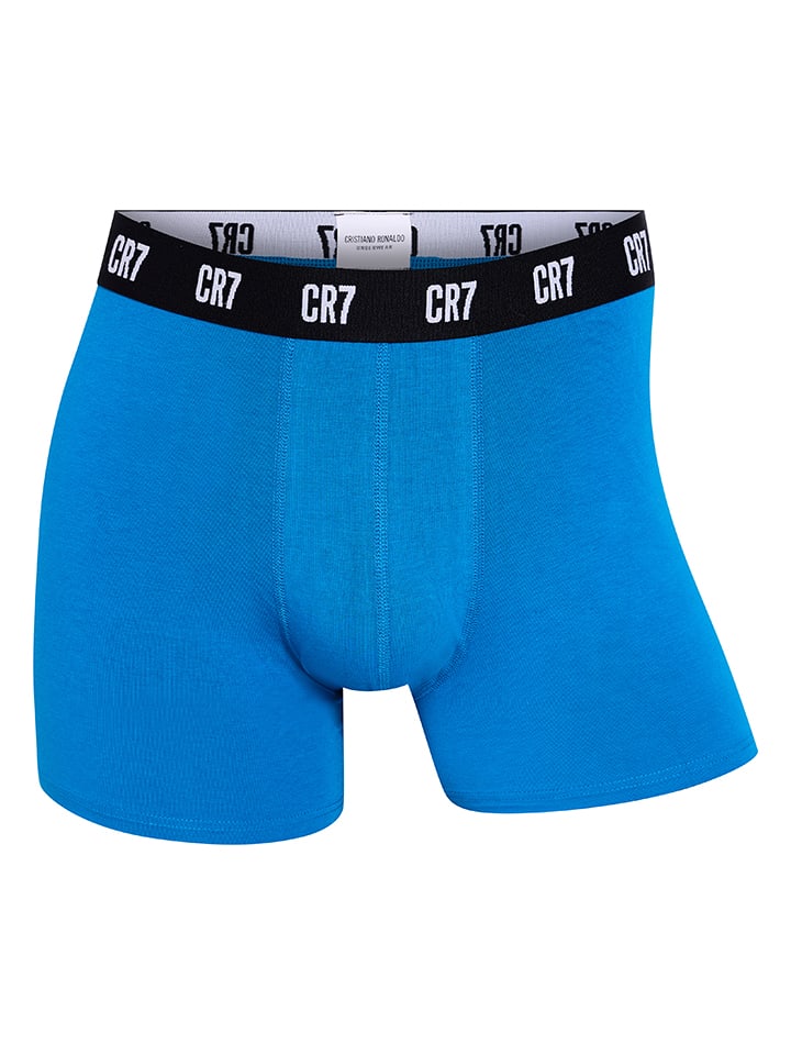CR7 5er-Set: Boxershorts in Blau/ Schwarz/ Dunkelgrün günstig kaufen