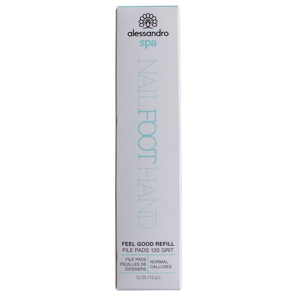 Alessandro Fußpflege Spa Feel Good Feilenblätter Refill 120 Grit