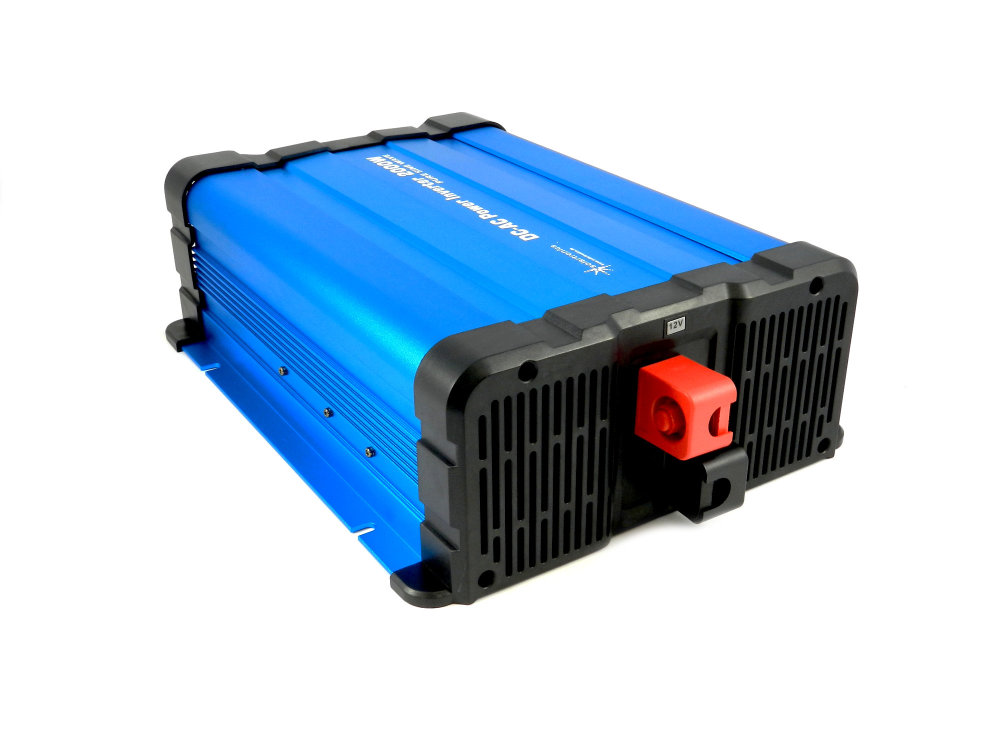 Solartronics Spannungswandler FS2000D12V 2000W/4000W reiner Sinus mit Display