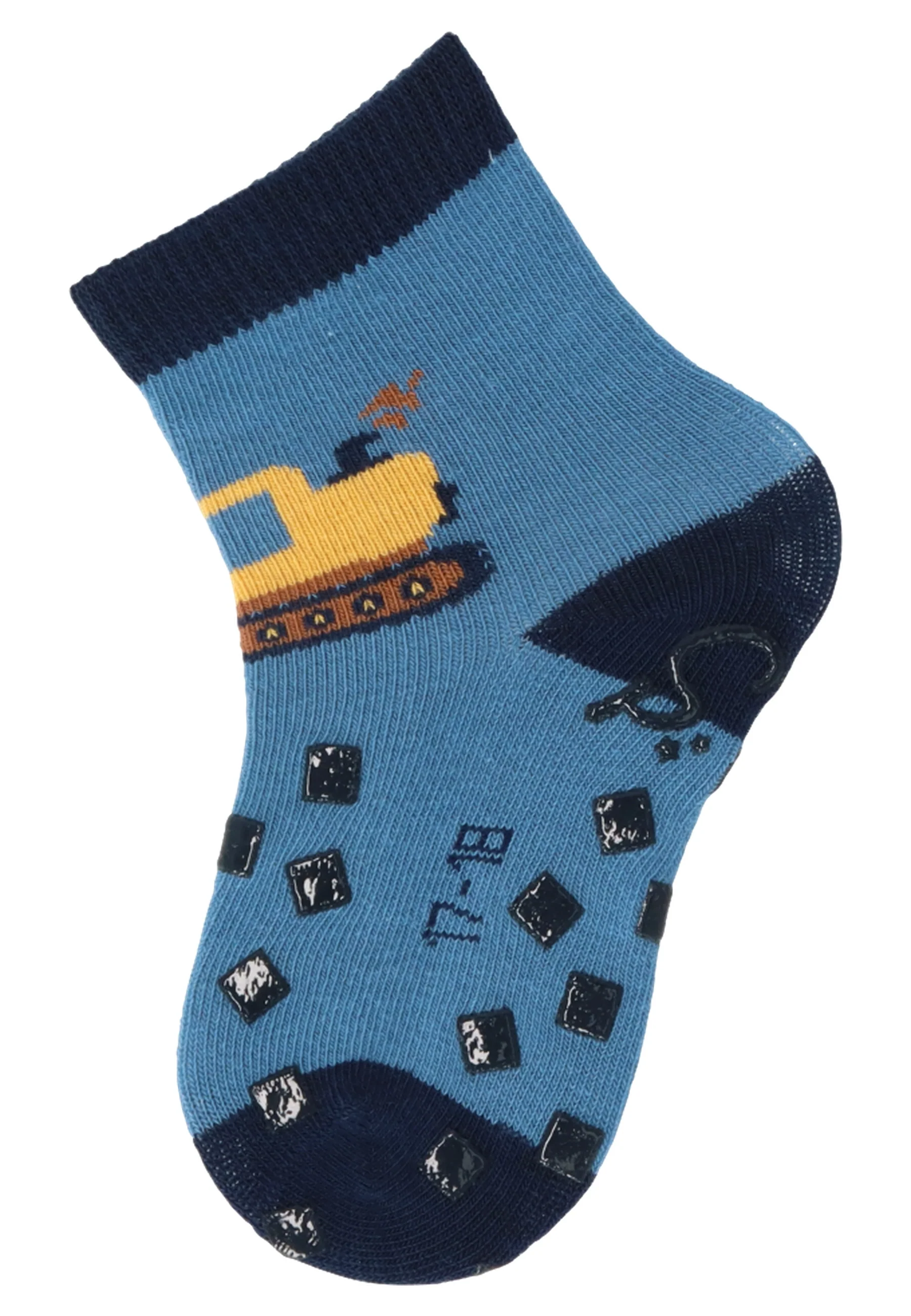 ABS Krabbelsocken im 2er Pack mit Motiv Bagger