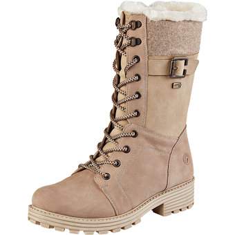 Remonte Schnürstiefelette in beige