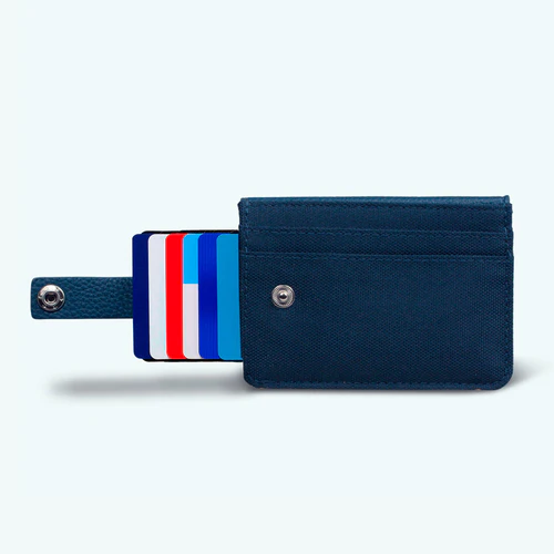 Navy blue Pantheon card holder