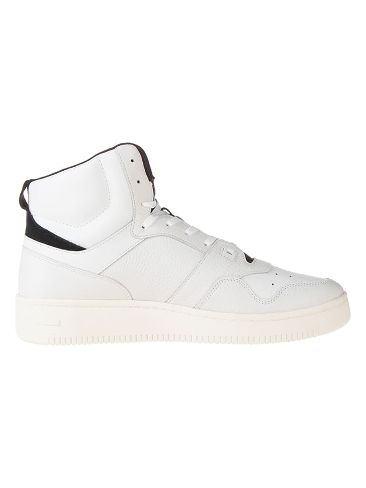Tommy Hilfiger Shoes Leder-Sneakers in Creme günstig kaufen 46