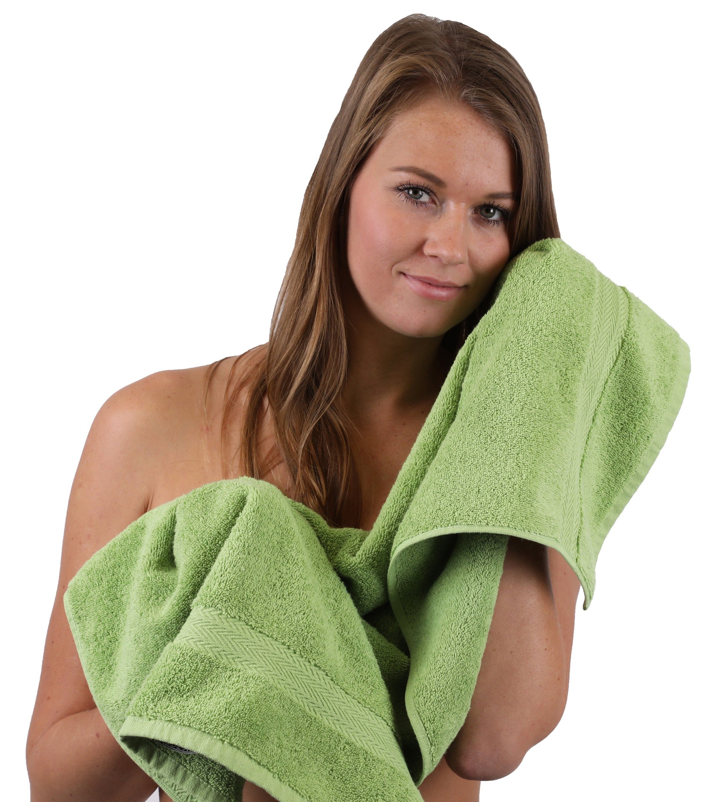Betz Handtuch Set 5-TLG. Handtuchset NICE PACK 100% Baumwolle, 100% Baumwolle